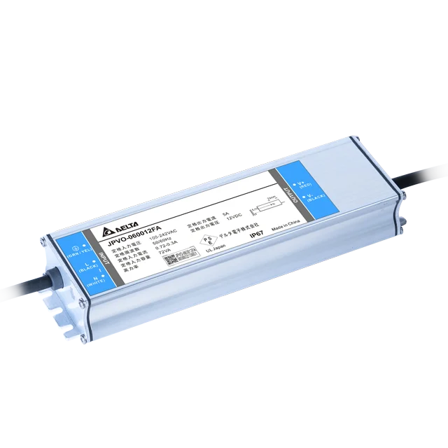 Delta JPVO-060012FA 12V 60W 0.1-5A LED Driver JPVO S12 Series