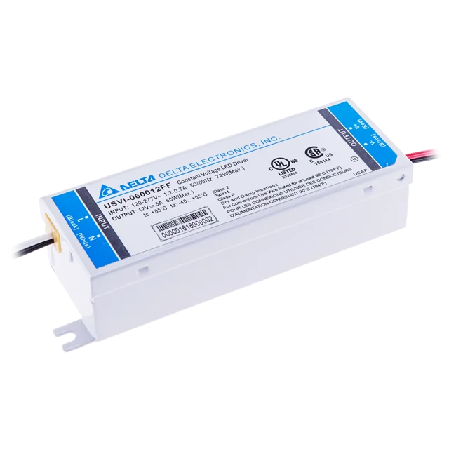 Delta USVI-060012FF 12V 60W 5A LED Driver USVI S12 Series